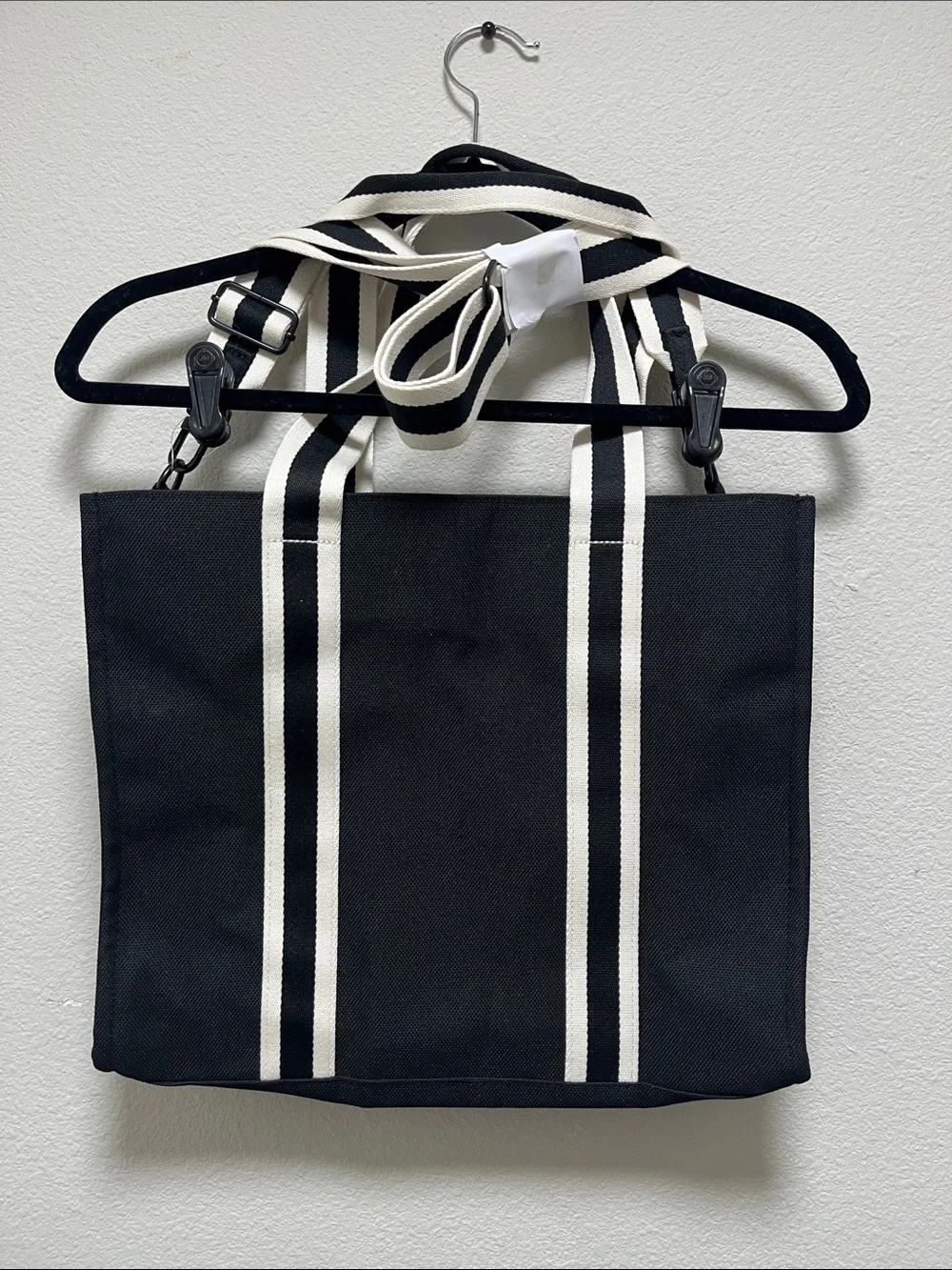 Victoria's Secret PINK Crossbody Canvas Tote Bag (NWT) - Picture 2 of 2